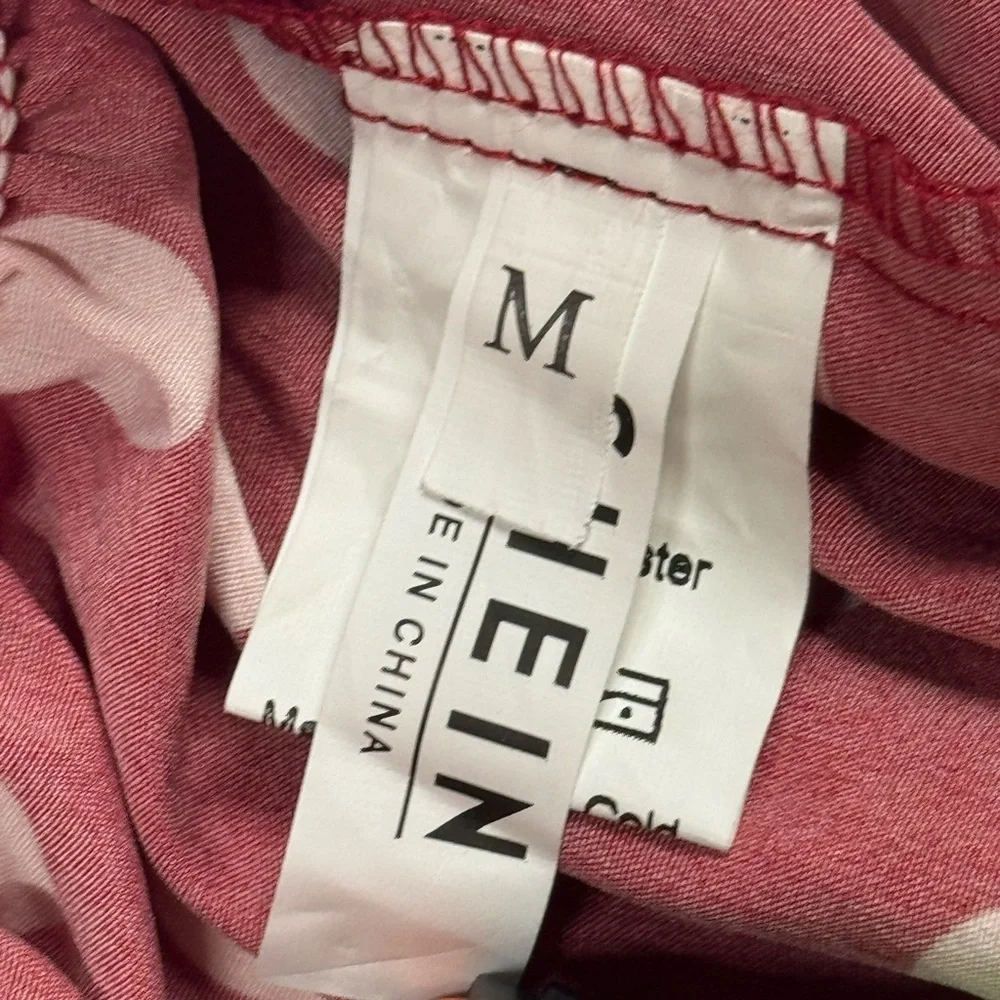 SHEIN size medium red crop top with white spots in perfect condition shirt! - Picture 8 of 8